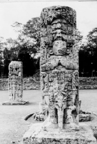 Mayan ruins at Copn
