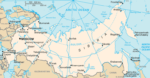 Ural Mountains Map. the ural mountains which