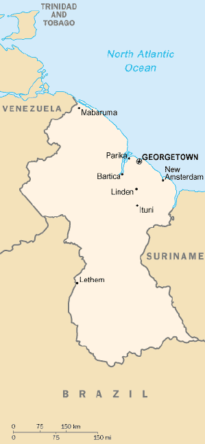 Guyana - GEOGRAPHY