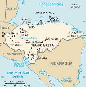 Honduras - Geography