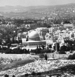 Temple Mount in Jerusalem with the Dome of the Rock