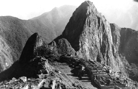 Ruins at Machu Picchu, Peru